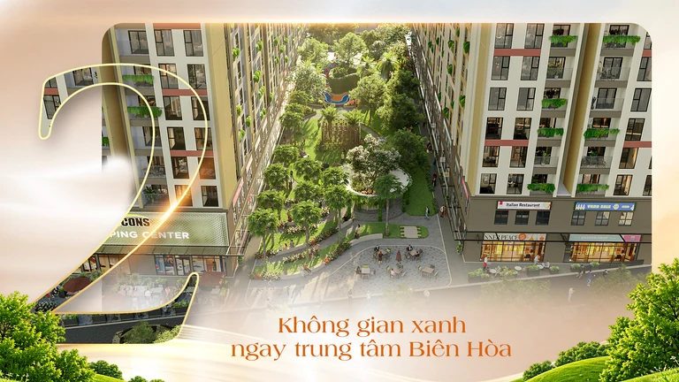 Điểm cộng 2 — Không gian xanh ngay trung tâm Biên Hòa