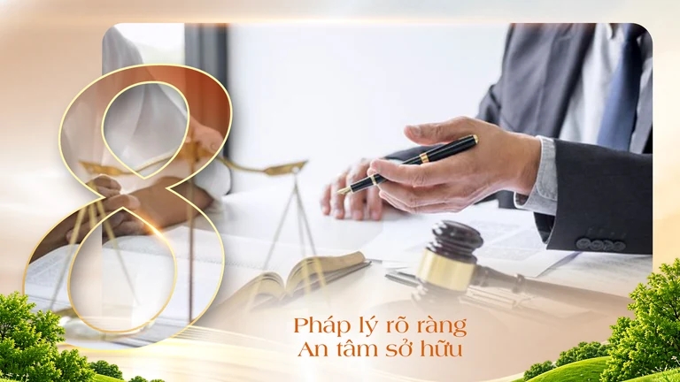 Điểm cộng 8 — Pháp lý rõ ràng, an tâm sở hữu