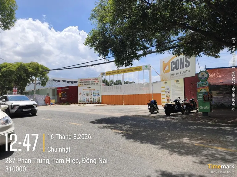 Công tác san lấp và chuẩn bị mặt bằng tại công trường Bcons Central Park